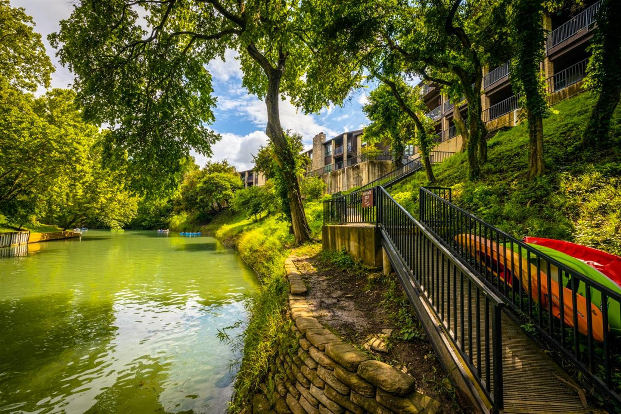 Water Wheel Resort Condo Resort New Braunfels Exteriör bild